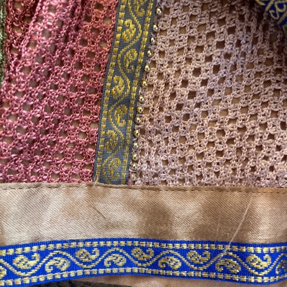 Vintage Midnight Velvet patchwork jacket sz XL - Picture 5 of 10